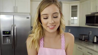 Seductive Haley Reed tries Anal Sex with Stepdad in Kitchen S2:E2
