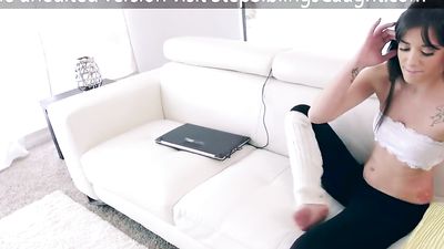 Step Siblings Caught - Brother Fucks Sister Caught in POV