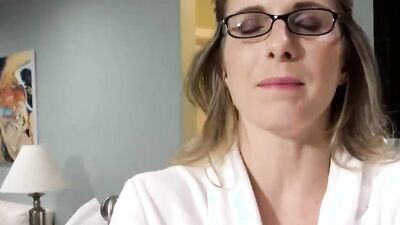 Mom Cory Chase help you Blackmail your Sister to Handjob You.