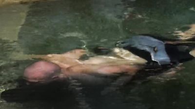 OutOfTheFamily Rubbing Step-Sis with Tanning Oil makes Cock HARD