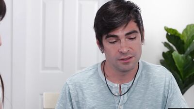 Lana Smalls Distracts with her nipples teasing Stepbro right into Her Pussy Trap - S33:E6