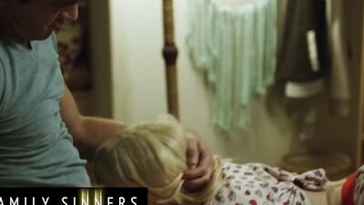 FAMILY SINNERS - Petite Step Sisters Getting Filled By Their Step Bros In This Compilation!