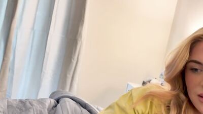 "OMG Step Sis Quit Playing with your Pussy, I Only Wanted to Watch A Movie"