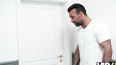 VIP4K. Seductive teen Olivia Zlota doesn't mind to shake her ass in front of horny Daddy