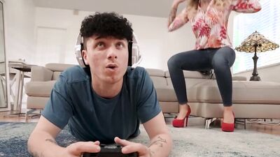 BANGBROS - Stephanie Love Takes Off Her Clothes And Shows Off Her Curves To Her Stepson