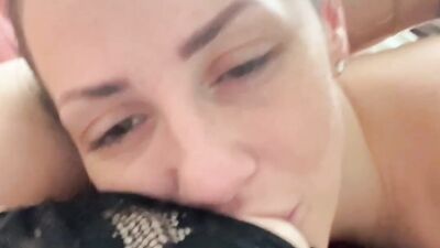 Nipple Sucking while Playing with my HUGE Clit