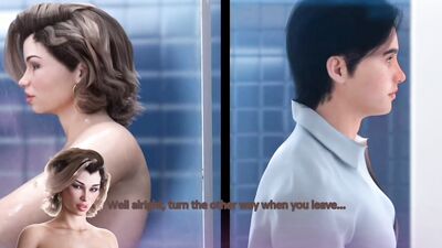 My big ass stepmom is taking shower infront of me and wanting my big cock - 3D Hentai Animated Porn With Sound - APOCALUST