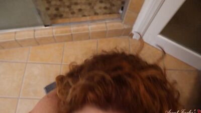 Aunt Judy's XXX - Your Busty Stepmom Molly Manning Catches You Looking (POV)