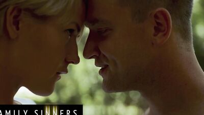 FAMILY SINNERS - Kit Mercer Is A Naughty Milf That Loves Sucking Her Stepson Van's Cock