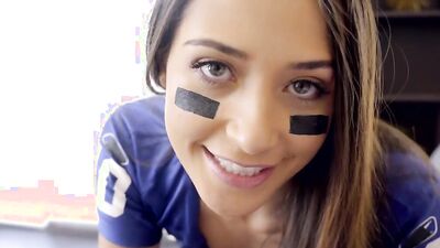"You Just Cost Me A Week Of Getting Laid!" Step Sister Filled During Playoffs