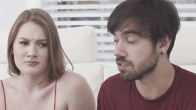 Aria Kai - Hot Redhead Stepsister