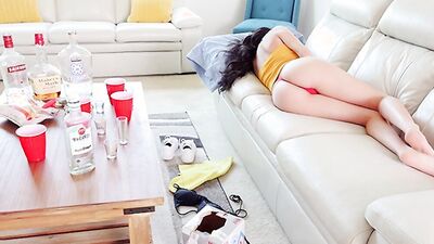 Savannah Sixx - Busty Young Step Daughter Fucks Her Step Dad To Keep A Secret