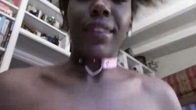 Ebony Stepdaughter Services Step Dad's Cock - Family Therap - German Step