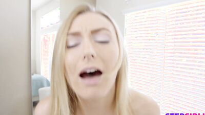 Stepsis Alexa Grace Says, Are you jerking off?!