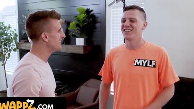 Swappz - Big-Titted MILFs Lory Lace and Demi Nova Get Their Tight Pussies Fucked by Their Stepsons