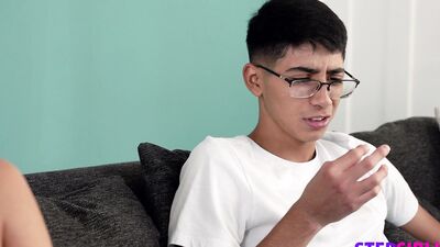 Stepbrother Says, What the hell! Is this from your pussy?!
