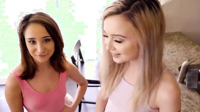 StepSis & Bestie Tease Brother Into Fucking On Cinco De Mayo