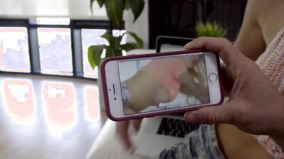 Hot Sis Playing Do Not Cum Challenge With My Cock
