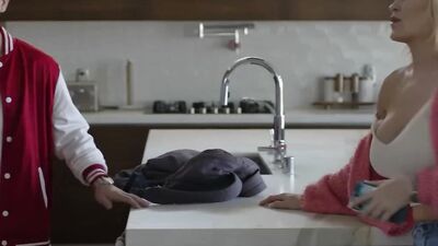 ADULTMOBILE - Big Tittied Milf Shows Her Stepson How To Truly Pleasure A Woman And Make Her Cum