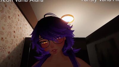 Step sis catches you jerking it so she helps you out