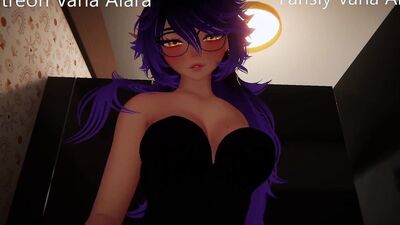 Step sis catches you jerking it so she helps you out