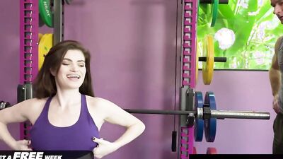 TABOOHEAT - Horny Stepdaughter Nicole Rae Seduces Stepdad While Working Out