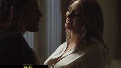 FAMILY SINNERS - MILF Gets Too Excited When Her Son-In-Law Touches Her Huge Round Tits