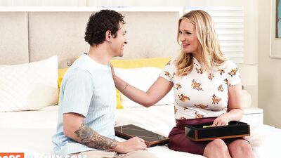 Rough fuck with Stepson's cock heals Rachael Cavalli's broken heart - OopsFamily