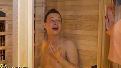 Naughty Stepmom Jordan Perry Teaches Her Stepson a Lesson!