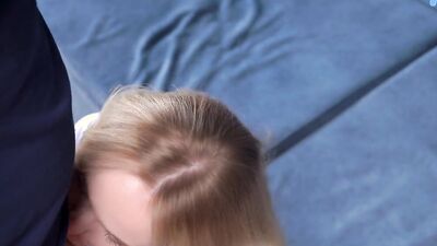 Stepdaddy's Meaty Manstick Fills His Stepchum's Daughter's Smallish Vag After She Catches