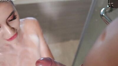 Step Sis In The Shower, But She Was Stellar With Getting Pulverized - Hottest