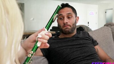 Cock Craving Band Geek Kenzie Reeves Lets Lulu Chu's Stepbrother Pound Her Greedy Pussy