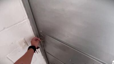 I caught my stepdaughter masturbating in the kitchen, she confessed was thinking about my thick dick