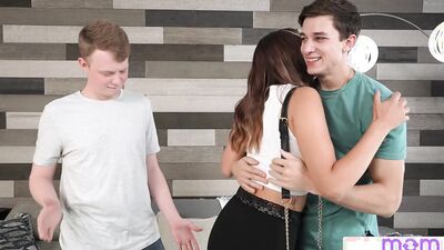 Whitney Oc & JC Wilds Pussies Get Raw-Dogged by their Stepsons During Mom Swap Foursome S3:E2