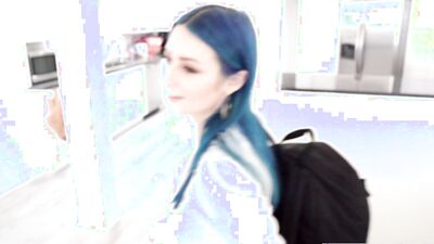 Hottie with a body Jewelz Blu Lets Stepbro Fuck her greedy pussy on a Whim