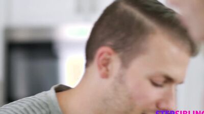 Blonde Temptress Kyler Quinn gets tight Pussy Fucked while Stuck in Sink
