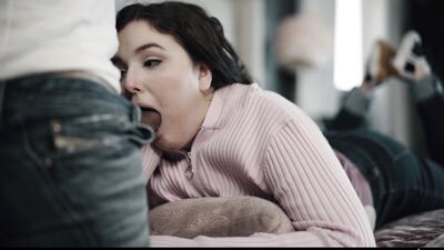 Step Daddy Freezes Stepdaughter And Fucks Her To Multiple Loud Moaning Orgasms