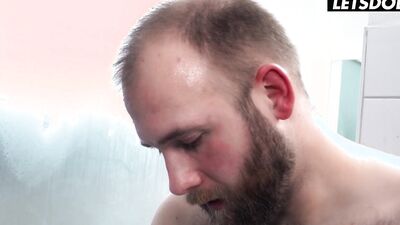 Angel Wicky Steamy Threeway With Stepbro at the Hotel - HORNY HOSTEL