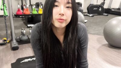 No Nut November Failure Cute Asian Gym Girl