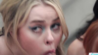 Nadia Noja tells Stepbro, "Tonight you're going to get a hole in one with the 3 of Us!"