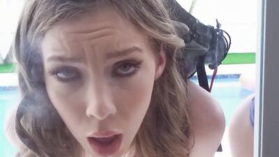 BANGBROS - Smoking Hot Babes Renee Rose And Venus Vixen Share Venus' Stepbrother's Huge Cock