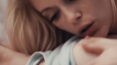Lesbian Step Sisters - Masturbating Side by Side (Charlotte Stokely)