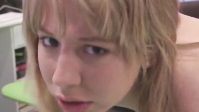 Bro Caught Tiny Step Sister Masturbate And Seduce To Screw