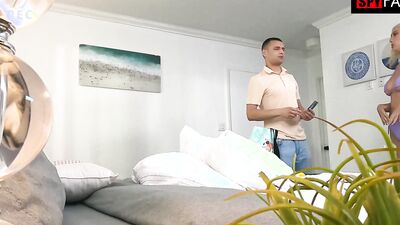 Kay Lovely Lets Stepbro Use Her Like A Fuck Toy To Keep Him Quiet