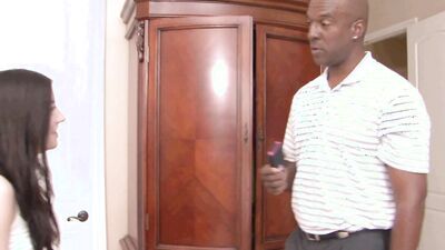 Huge BBC Stepdad Punishes Tight Petite Pussy