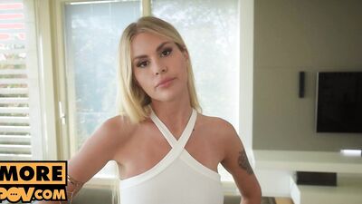 Horny trio fucking with Zlata Shine and busty MILF Kira Queen