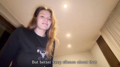 POV: My stepsister saw me jerking off to anal porn and she really wanted to try it