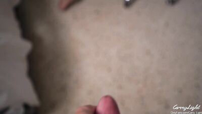 I cought my Step Sister masturbating and filled her full of cum after she begged to fuck her