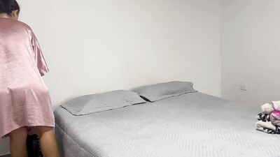 He Fucks His Stepmother in a Hotel Room