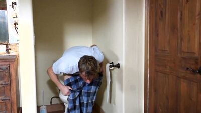 Inked Up Hottie Seduces Stepbro - MyPervyFamily